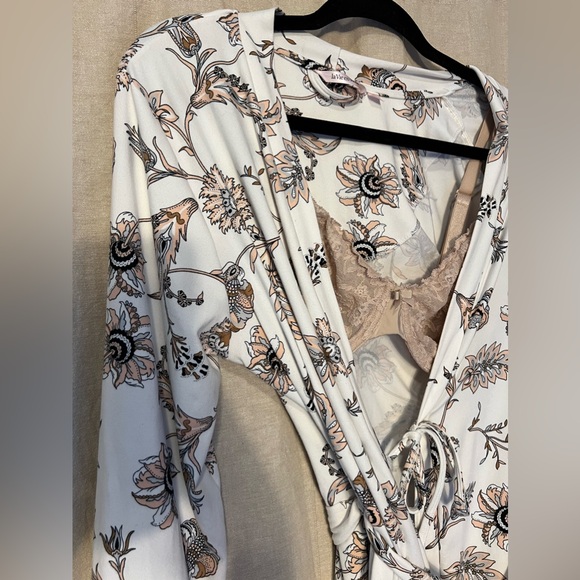 🤍 La Vie En Rose So Soft Floral House Coat - Picture 9 of 9